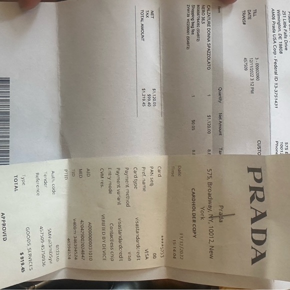 Prada Women’s 6.5 Calzature Donna Spazzolato - Picture 9 of 10